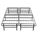 Foldable Metal Platform Storage Bed Frame