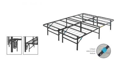 Foldable Metal Platform Storage Bed Frame - Brackets