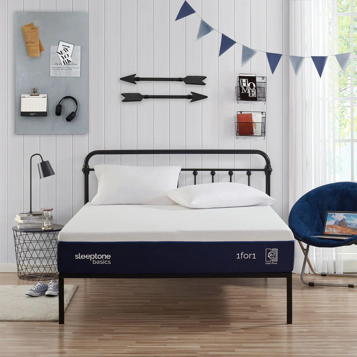Adjustable Firm to Plush 10.5" All Foam Mattress