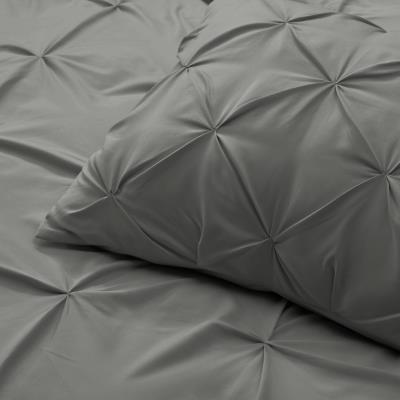 Tranquility Pinch Pleat Comforter with Matching Pillow Shams