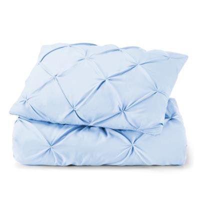 Tranquility Pinch Pleat Comforter with Matching Pillow Shams