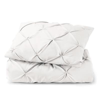 Tranquility Pinch Pleat Comforter with Matching Pillow Shams
