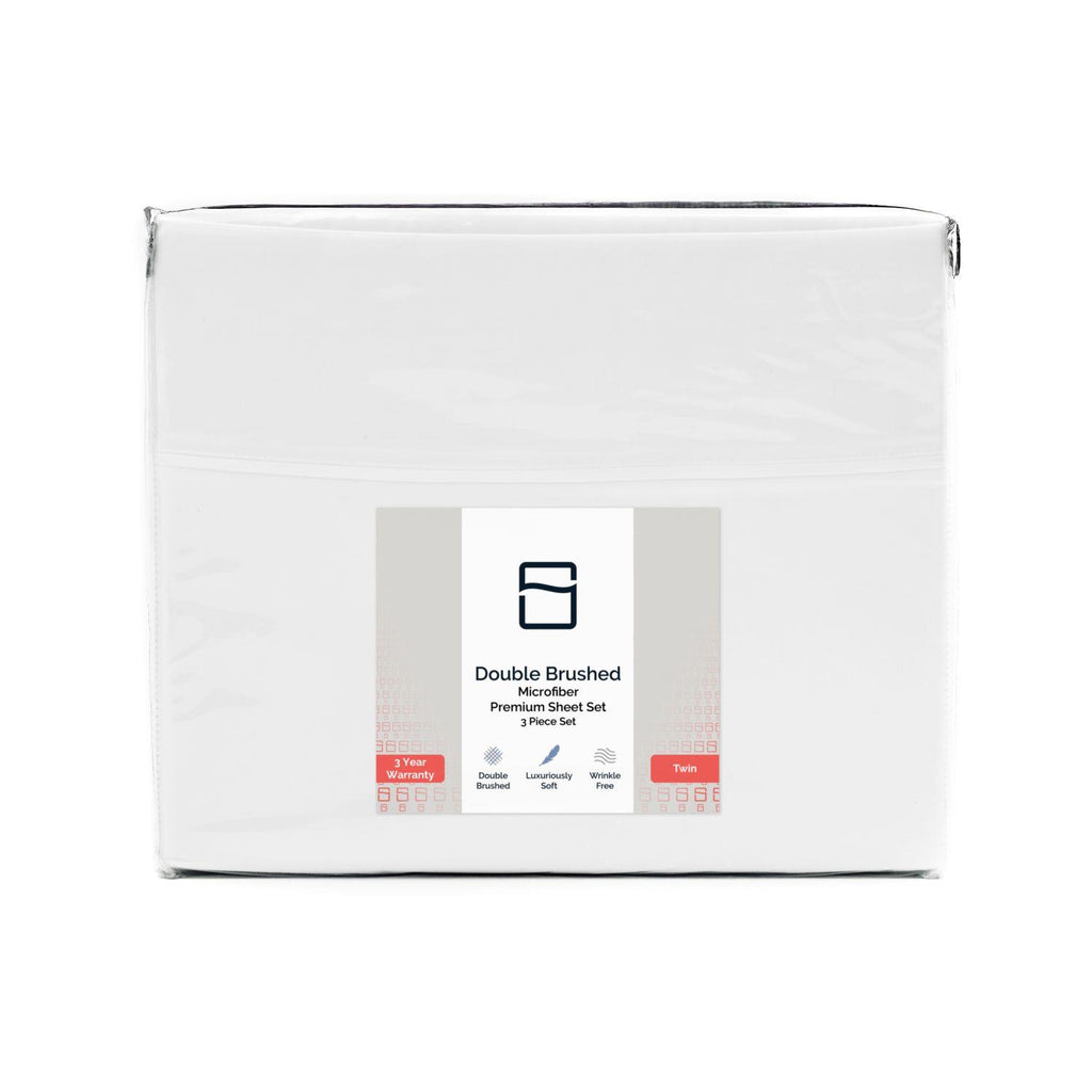 Double Brushed Microfiber Sheets Sets